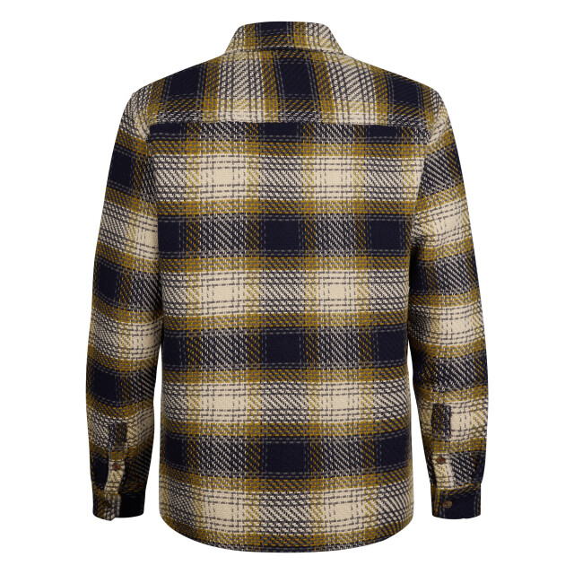 Petrol Industries men shirt long sleeve check m-3050-sil405 5092 royal 05631.261.0076 large