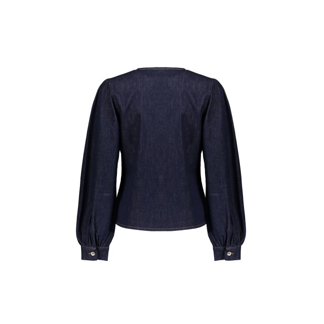 Geisha 53504-10 blouse denim 53504-10 Blouse denim large