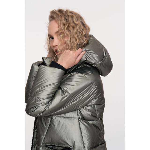 Geisha jacket metallic short 58516-12 3 soft green metallic 06111.369.0109 large