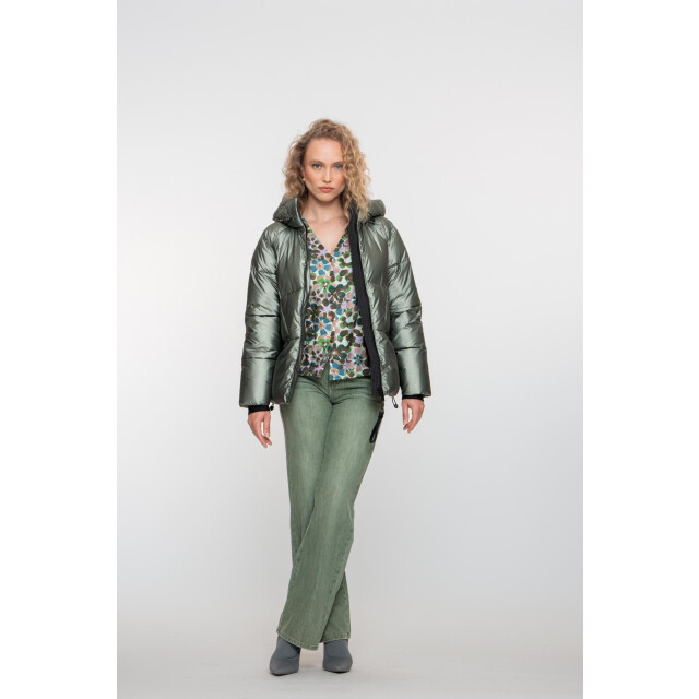 Geisha jacket metallic short 58516-12 3 soft green metallic 06111.369.0109 large