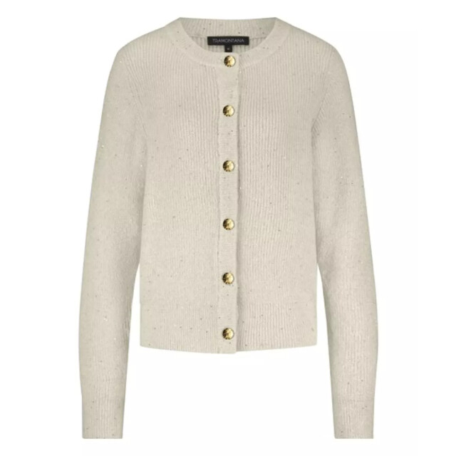 Tramontana sequin cardigan o02-17-701 006801 melange 06741.938.0006 large