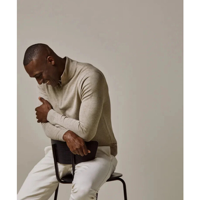 Profuomo Pp2j00010c prufuomo pullover halfzip beige PP2J00010C large