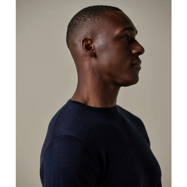 Profuomo Pp2j00011a prufuomo pullover crew neck navy PP2J00011A large