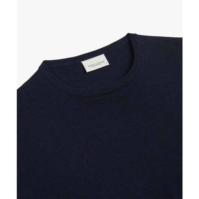 Profuomo Pp2j00011a prufuomo pullover crew neck navy PP2J00011A large