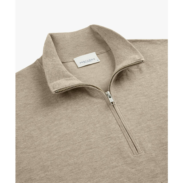 Profuomo Pp2j00010c prufuomo pullover halfzip beige PP2J00010C large