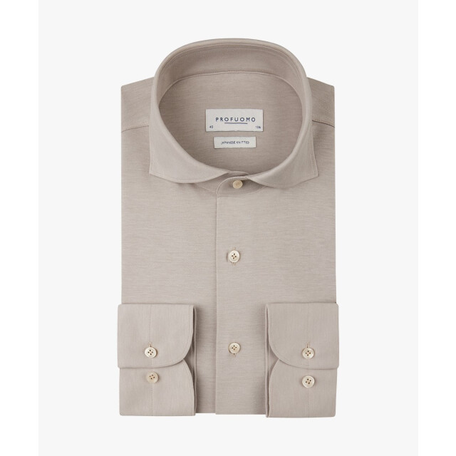Profuomo Pp2h00008b prufuomo japanese knitted shirt sc beige PP2H00008B large