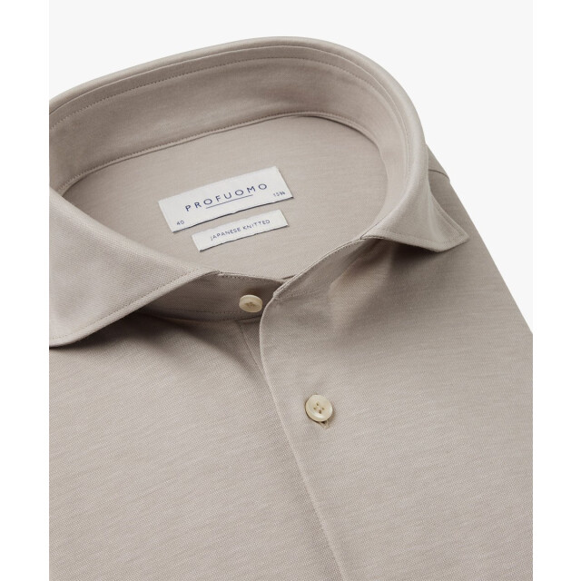 Profuomo Pp2h00008b prufuomo japanese knitted shirt sc beige PP2H00008B large