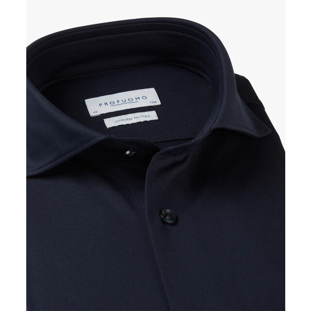 Profuomo Pp2h00008c prufuomo japanese knitted shirt navy PP2H00008C large