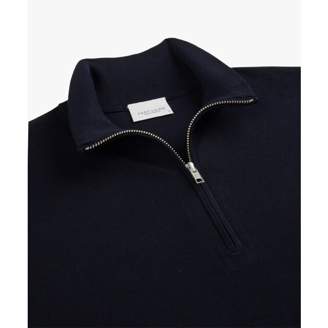 Profuomo Pp2j00010a prufuomo pullover halfzip navy PP2J00010A large