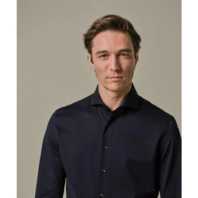 Profuomo Pp2h00008c prufuomo japanese knitted shirt navy PP2H00008C large