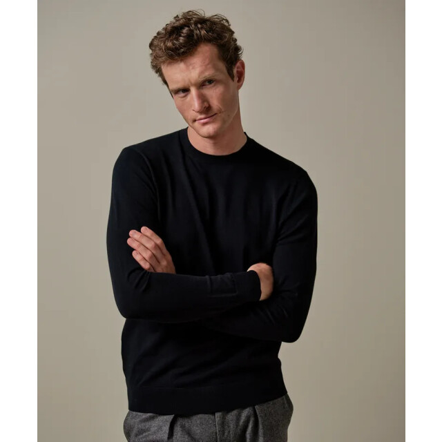 Profuomo Pp2j00008a prufuomo pullover crew neck navy PP2J00008A large