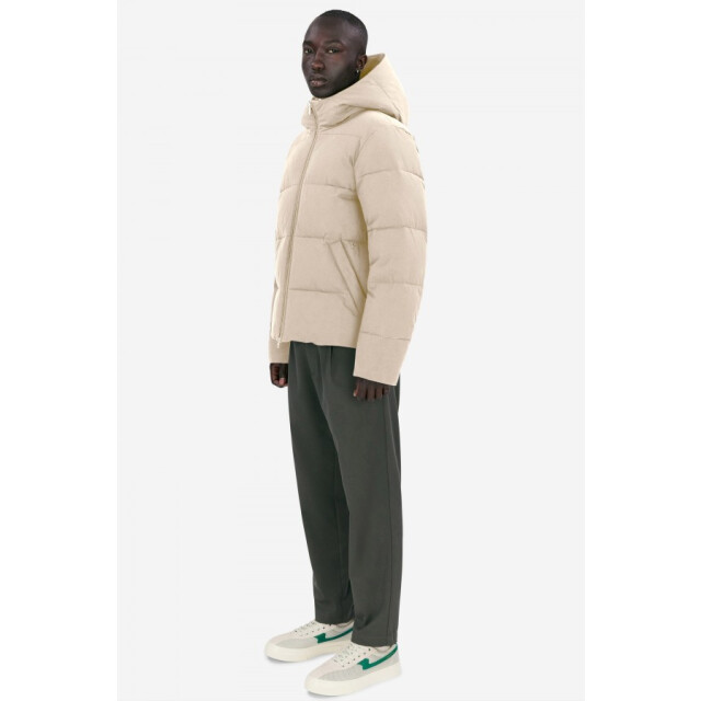 Elvine Bjarne puffer 369 sand heren winterjas van 369 Sand/BJARNE large