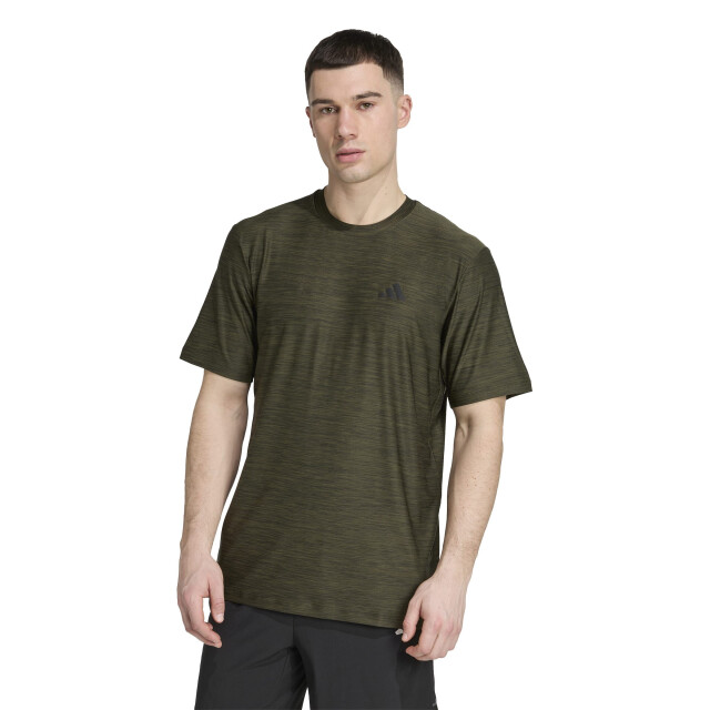 Adidas tr-es stretch t training t-shirt korte mouw heren - 072215_900-L large