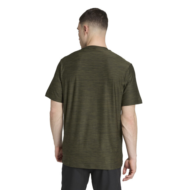 Adidas tr-es stretch t training t-shirt korte mouw heren - 072215_900-L large