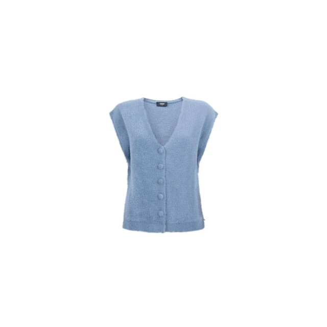 Jansen Amsterdam Chelsie gilet p204 blue grey P204 large