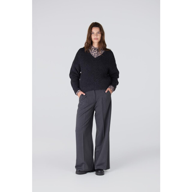 Jansen Amsterdam Dawn c157 v-neck antraciet C157 large