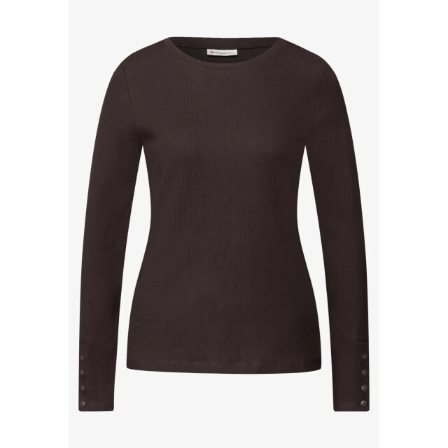 Street One a323988 rib shirt w.buttons at cuffs A323988 large