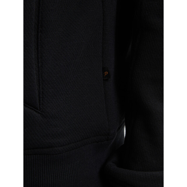 Petrol Industries men sweater collar zip m-3050-swc323 9111 deep black 05791.990.0017 large
