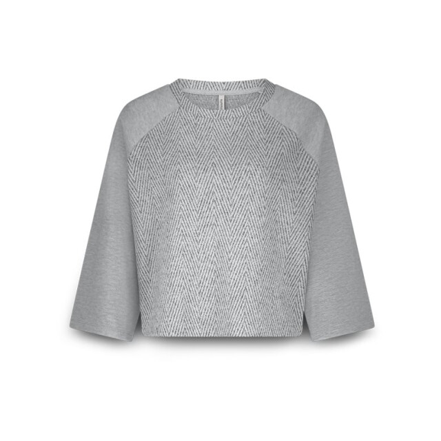 Summum 3s5187-30710 810 shortsleeve harringbone top mist 3s5187-30710 810 large