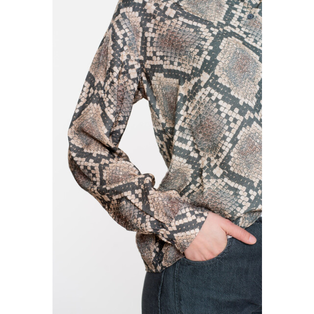 Geisha 53644-20 999 blouse animal black/sand 53644-20 999 large