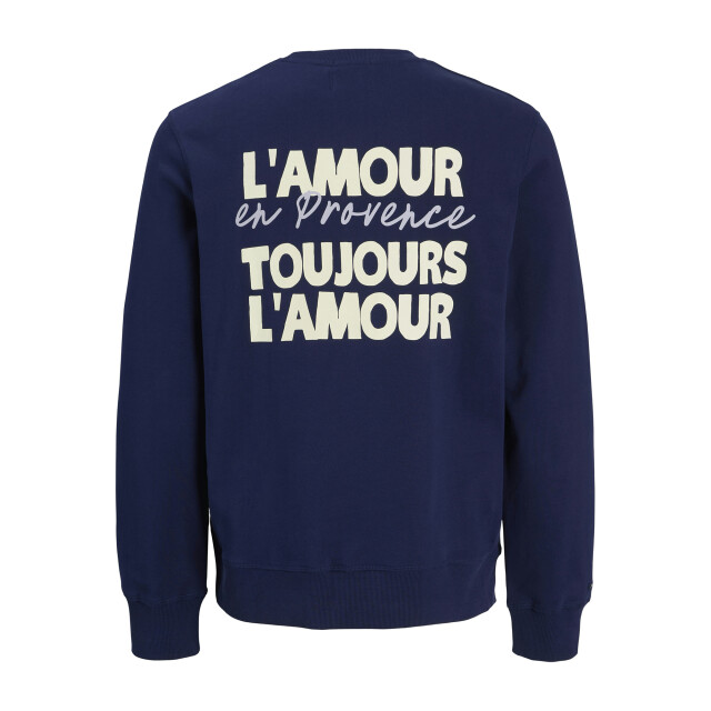 Jack & Jones Furore backprint sweat crew neck 12284261-OCE-M large