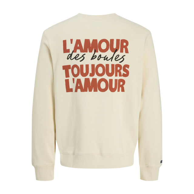 Jack & Jones Furore backprint sweat crew neck 12284261-ANT-L large