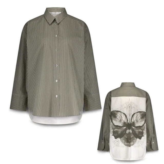 Summum 2s3347-12271 655 blouse big flower cotton dark camo 2s3347-12271 655 large