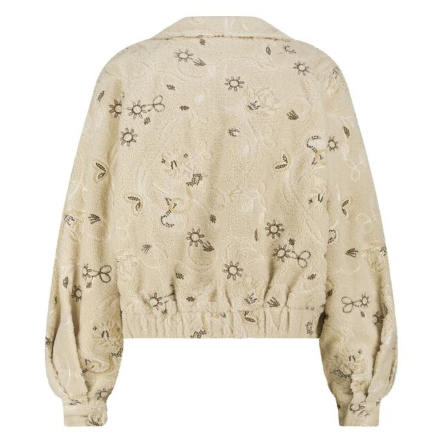 Nukus Nkf13018 9 milou jacket embroidery sand NKF13018  9 large Nukus Nkf13018 9 milou jacket embroidery sand NKF13018  9 large