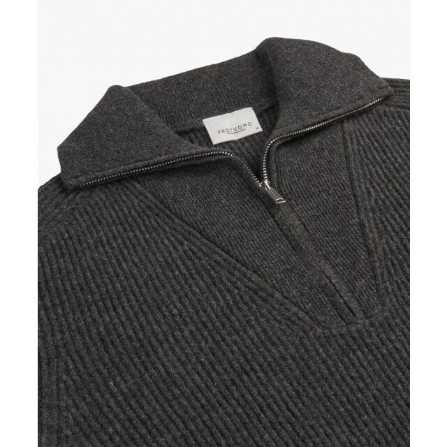 Profuomo Ppwj30025c c heren half zip trui profu C/PPWJ30025C large