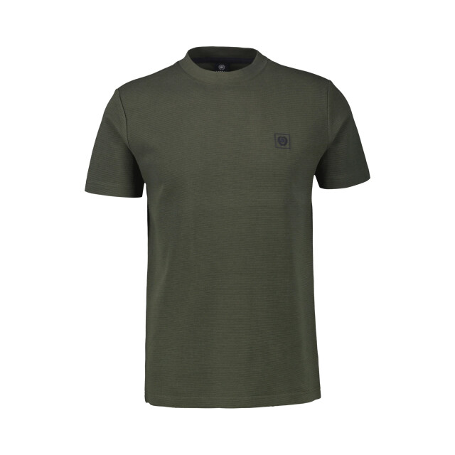 Lerros Heren t-shirt- 2583030 661 nordic olive Lerros shirt 2583030 661NordicOlive large