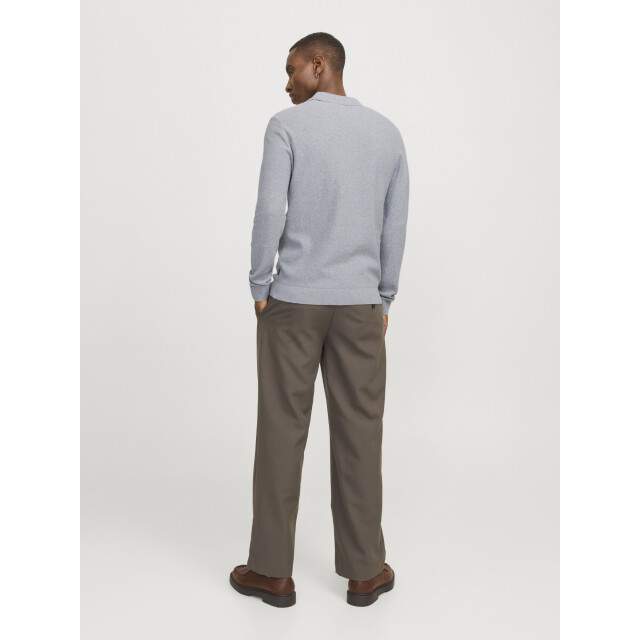 Jack & Jones Sandri knit polo ls 12284506-GRY-M large