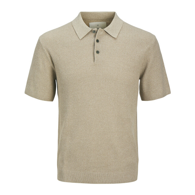 Jack & Jones Cooper knit polo 12284512-GRE-L large