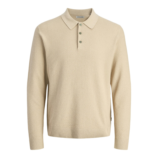 Jack & Jones Sandri knit polo ls 12284506-PUR-L large