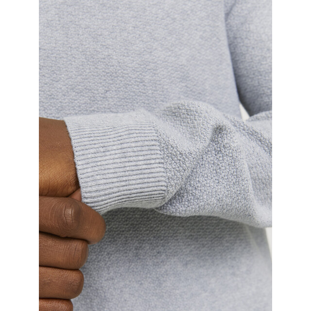 Jack & Jones Sandri knit polo ls 12284506-GRY-M large