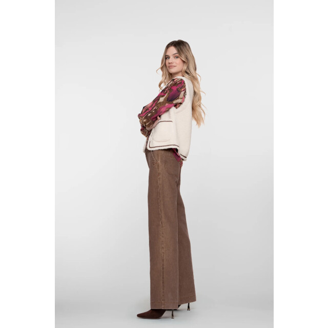 Geisha Wide leg jeans 51515-10-/gold 51515-10-CAMEL/GOLD large Geisha Wide leg jeans 51515-10-/gold 51515-10-CAMEL/GOLD large