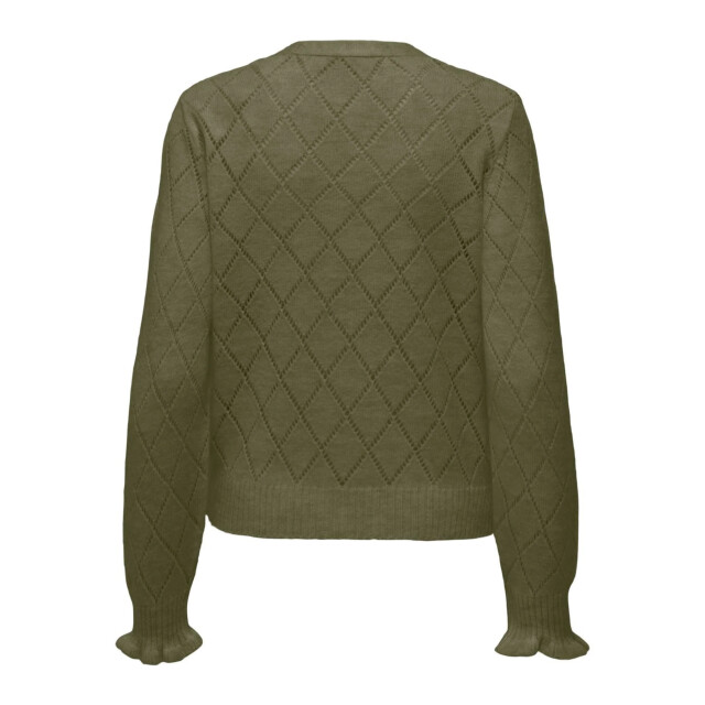 Jacqueline de Yong Letty l/s v-neck struc cardi knt 15309447 large