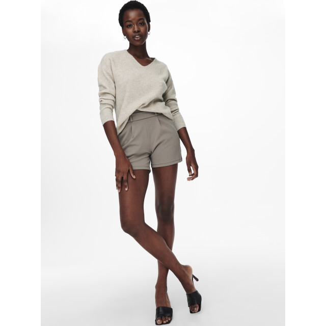 Only onlcamilla v-neck l/s pullover knt 15204588 pumice 06712.938.0020 large