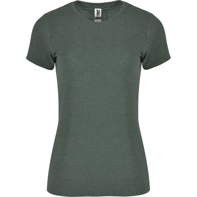 Roly Dames vos t-shirt UTLT3948_bottlegreenheather large