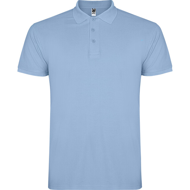 Roly Heren ster poloshirt UTLT5493_skyblue large