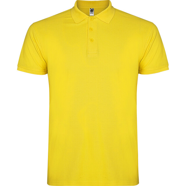 Roly Heren ster poloshirt UTLT5493_yellow large