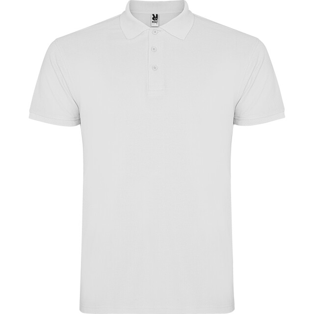 Roly Heren ster poloshirt UTLT5493_white large