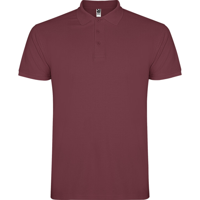 Roly Heren ster poloshirt UTLT5493_berryred large Roly Heren ster poloshirt UTLT5493_berryred large