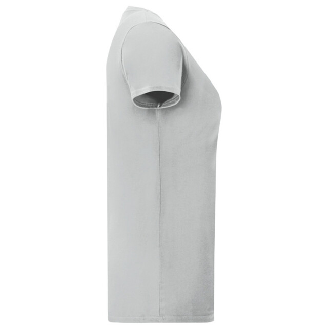 Fruit of the Loom Dames iconic combed cotton t-shirt UTLT5720_zincsolid large