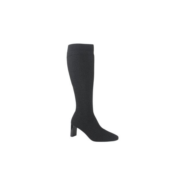 La Strada 2404538-4500 black/silver knitted dames laarzen gekleed La Strada 2404538-4500 BLACK/SILVER KNITTED large