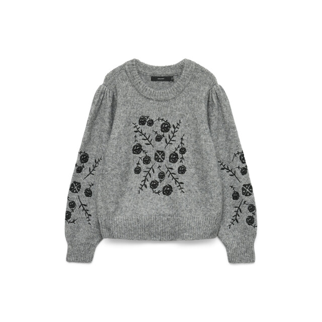 Vero Moda Vmjuta ls o-neck embrodery pullover 10334853 large