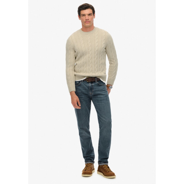 Superdry Jacob cable trui ecru 5219.03.0002 large