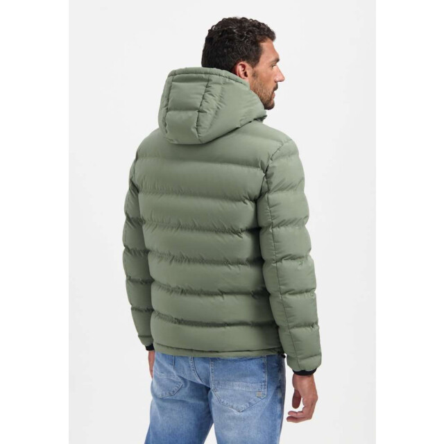 No Excess Jacket short fit sealed hooded padd steel 29630913-123 large