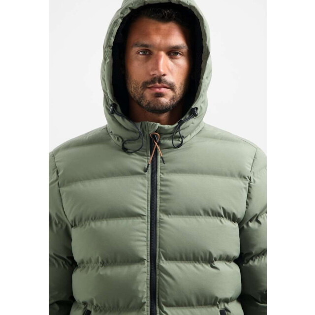 No Excess Jacket short fit sealed hooded padd steel 29630913-123 large