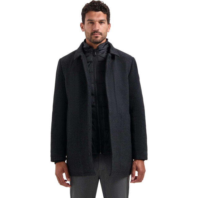 No Excess Jacket mid long fit detachable fron antra melange 29630917-103 large