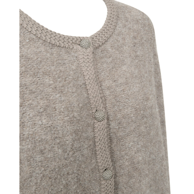 Free Quent Fqrschrista cardigan simply taupe 206727-9923 large